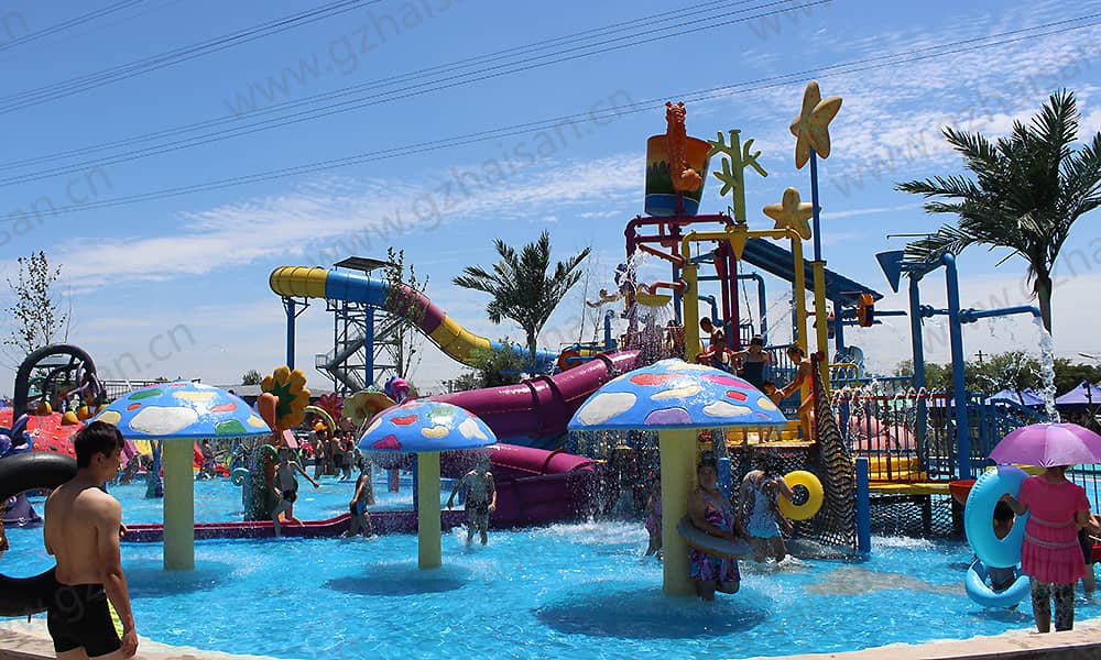 河北保定海森水上大世界小树屋、戏水小品