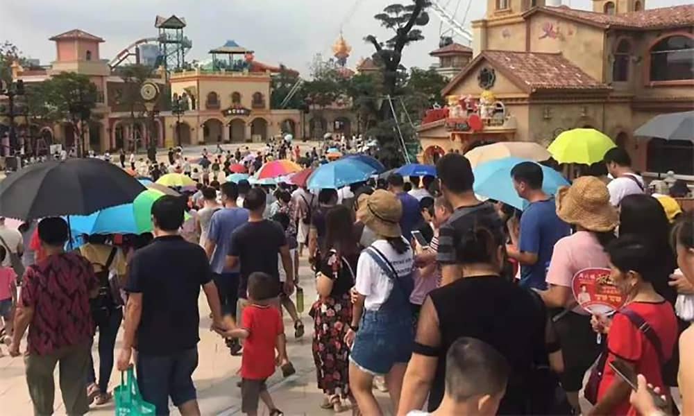 PA旗舰厅游乐参与打造的欢乐海岸PLUS三天迎客超16万人！